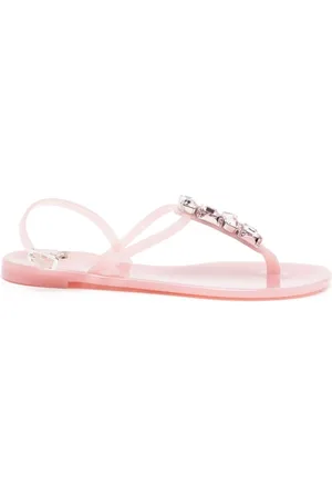 Casadei Flip-Flops mit Kristallen