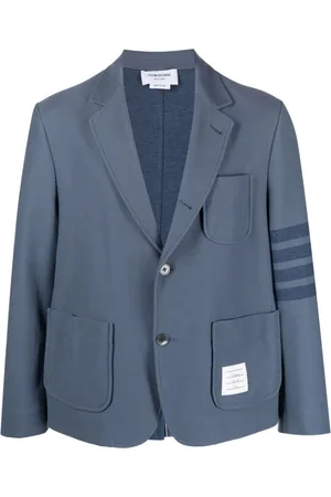 Thom Browne Sakko mit gestreiften Ärmeln