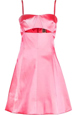 Patou Minikleid mit Satin-Finish
