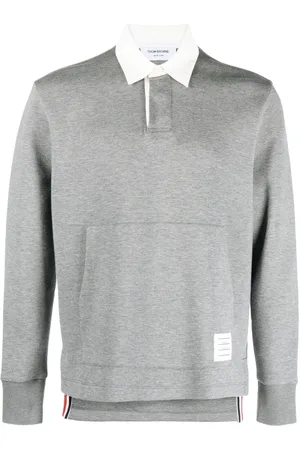 Thom Browne Poloshirt mit Logo-Patch