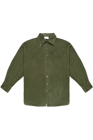 Bally Damen Shirts - Suede pointed collar shirt