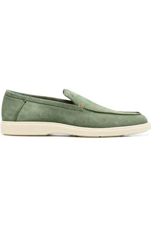 santoni Loafer mit mandelförmiger Kappe
