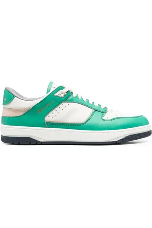 santoni Sneakers mit Logo-Print