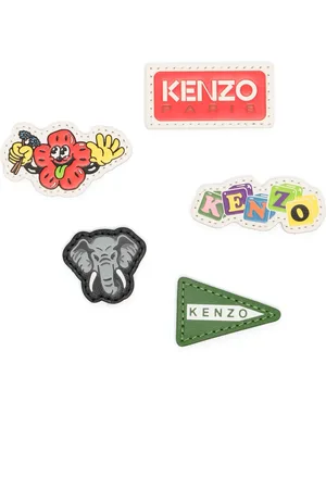 Kenzo Set of 5 stamp patches