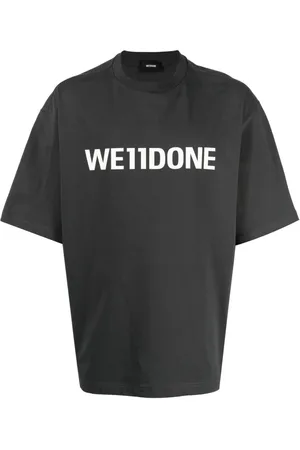 We11 Done T-Shirt mit Logo-Print