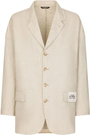 Dolce & Gabbana Sakko mit Logo-Patch