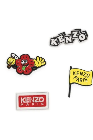 Kenzo Set of 4 stamp patches
