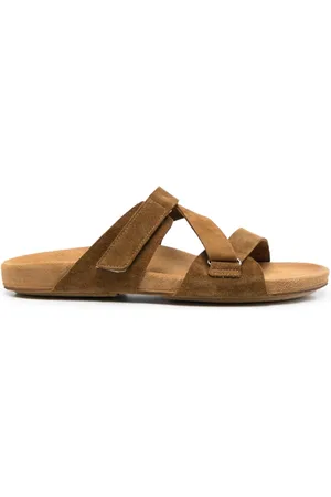 Moma Calf leather cross-strap sandals