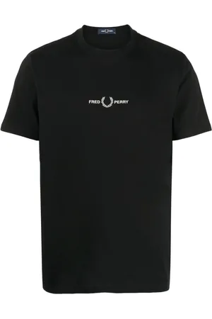 Fred Perry T-Shirt mit Logo-Stickerei