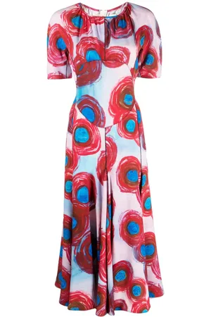 Marni Minikleid mit abstraktem Print