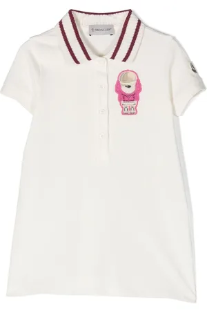 Moncler Kleid mit Logo-Patch