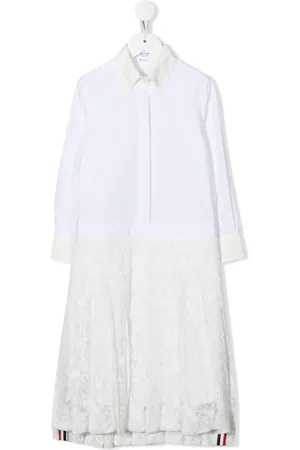 Thom Browne Hemdkleid mit Spitze