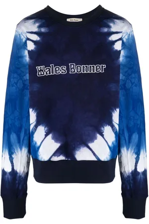WALES BONNER Sweatshirt mit Batikmuster