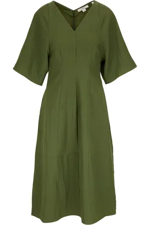 Vince Midikleid mit V-Ausschnitt