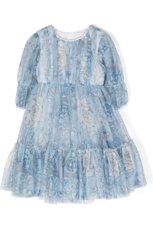 MONNALISA Catherine Tüllkleid mit Blumen-Print