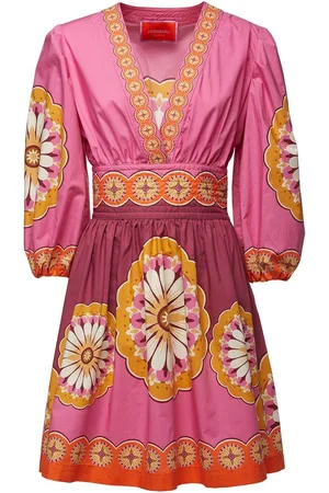 La DoubleJ Margherita Kleid mit V-Ausschnitt