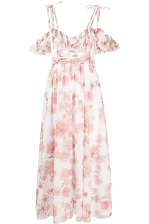 Giambattista Valli Dahlia Pop Kleid mit Blumen-Print