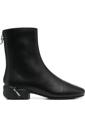 RAF SIMONS Stiefeletten mit Logo-Print