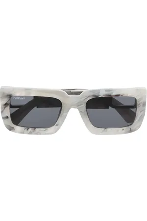 OFF-WHITE Eckige Boston Sonnenbrille