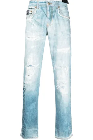 VERSACE Klassische Straight-Leg-Jeans