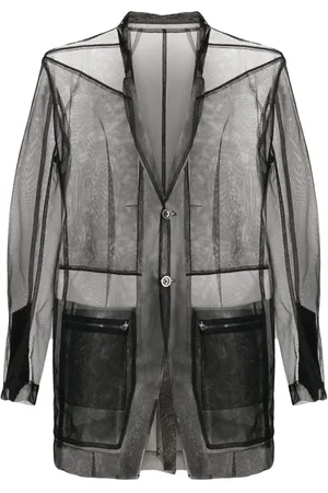 Rick Owens Semi-transparentes Hemd