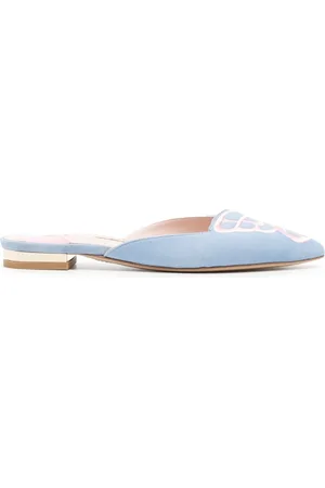 SOPHIA WEBSTER Butterfly Mules aus Wildleder