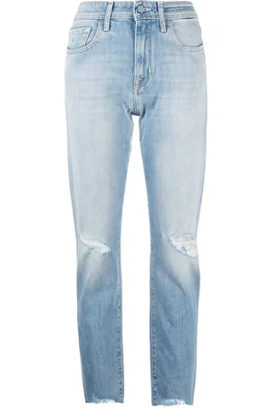 Jacob Cohen Jeans in Distressed-Optik