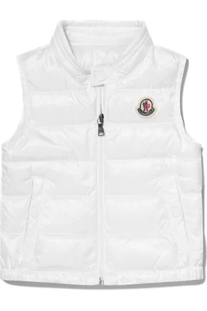 Moncler Gefütterte Weste mit Reißverschluss