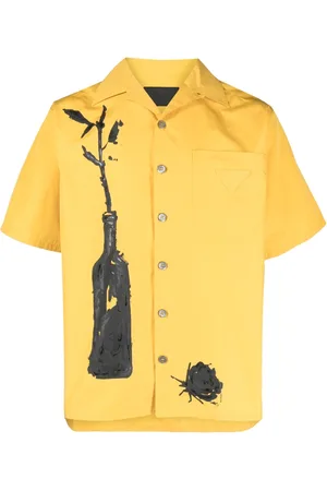 Prada Hemd mit grafischem Print