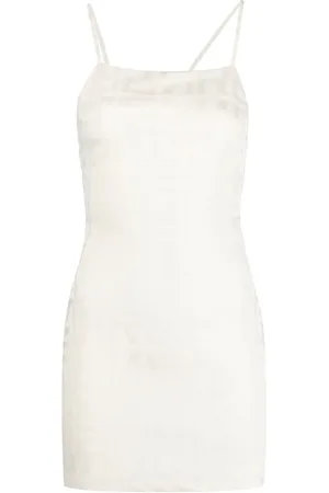 ROTATE Minikleid aus Monogramm-Jacquard