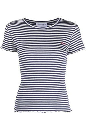 Maison Labiche Gestreiftes T-Shirt aus Bio-Baumwolle