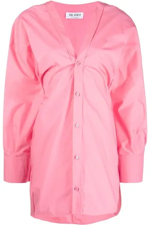 The Attico Minikleid mit V-Ausschnitt
