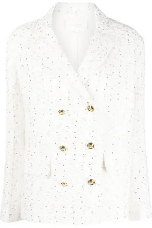 Giambattista Valli Doppelreihiger Blazer mit Pailletten