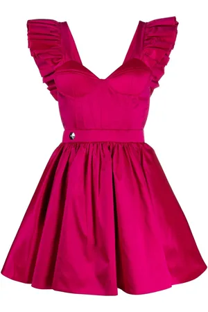 Philipp Plein Minikleid mit Rüschenärmeln