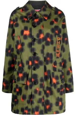 Kenzo Regenmantel mit Print
