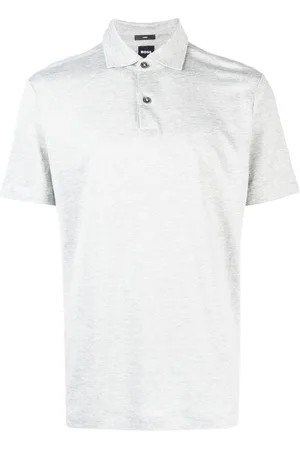 HUGO BOSS Poloshirt aus Leinen-Pikee