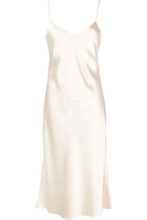 Ralph Lauren Midikleid mit V-Ausschnitt
