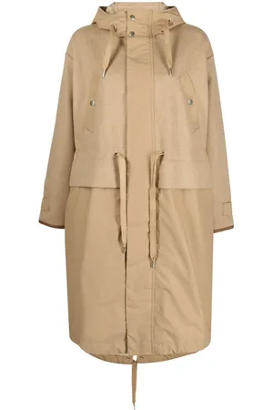 Ralph Lauren Damen Mäntel - Drawstring-waist hooded coat