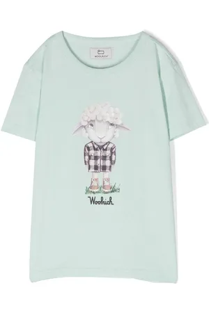Woolrich T-Shirt mit Cartoon-Print