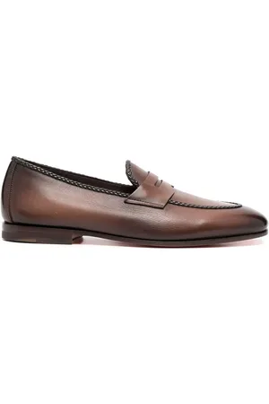 santoni Klassische Penny-Loafer