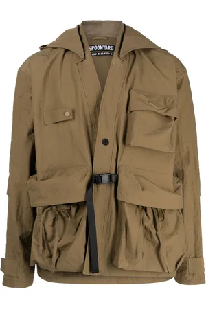 Spoonyard Kapuzenjacke mit aufgesetzten Taschen