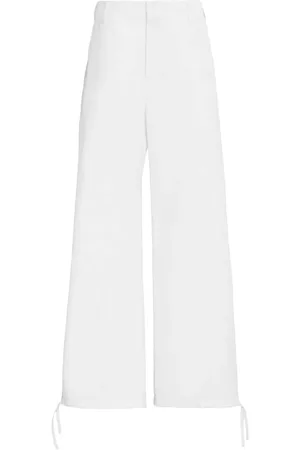 Marni Gerade Hose mit Logo-Stickerei