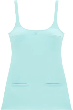 Courrèges Minikleid mit Trapezform