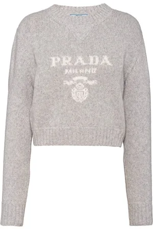 Prada Intarsien-Pullover aus Kaschmir