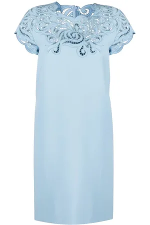 ERMANNO SCERVINO Kleid mit Pointelle-Borten