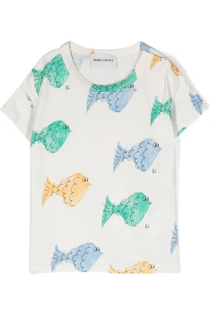 Bobo Choses T-Shirt mit Fische-Print