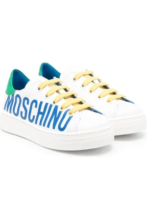 Moschino Logo-print lace-up trainers