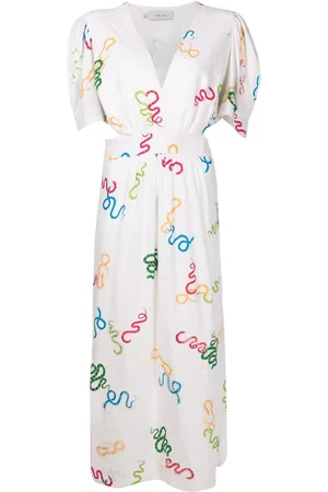 Isolda Lina Kleid mit Schlangenmotiv