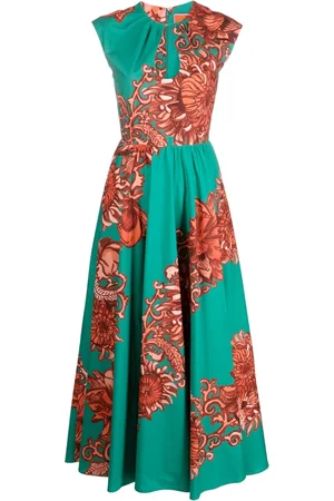 La DoubleJ Kleid mit Blumen-Print