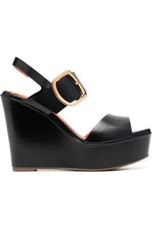 santoni Wedge-Sandalen 125mm